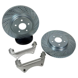 PartzBiz CM 2141022 - 
Baer Brakes BIG Claw Performance Rotors, Front


