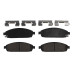 PartzBiz CM: D1080-
Baer Brakes Claw Brake Pads, Front

