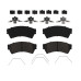 PartzBiz CM: D1164-
Baer Brakes Claw Brake Pads, Front

