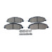 PartzBiz CM: D1463-
Baer Brakes Claw Brake Pads, Front

