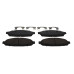 PartzBiz CM: D0931-
Baer Brakes Claw Brake Pads, Front

