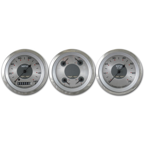 PartzBiz CM: AW03SRC-Classic Instruments All American 5 Gauge Set PartzBiz CM: AW03SRC-Classic Instruments All American 5 Gauge Set