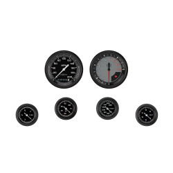 PartzBiz CM AX101GBLF - AutoCross Gray Six Gauge Set 101 PartzBiz CM AX101GBLF - AutoCross Gray Six Gauge Set 101