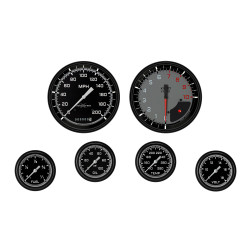 PartzBiz CM AX351GBLF - AutoCross Gray Six Gauge Set 351 PartzBiz CM AX351GBLF - AutoCross Gray Six Gauge Set 351