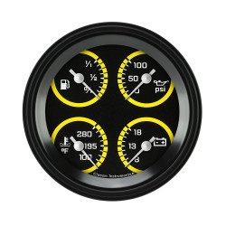 PartzBiz CM AX76YBLF - AutoCross Yellow 3 3/8 PartzBiz CM AX76YBLF - AutoCross Yellow 3 3/8