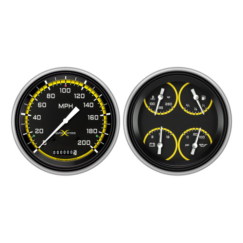 PartzBiz CM: CH51AXY52-LS-AutoCross Yellow 1951-52 Chevy Car Package LS Sending Unit
