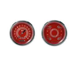 PartzBiz CM CT47V8RS52 - 1947-53 V8 Red Steelie Truck Package PartzBiz CM CT47V8RS52 - 1947-53 V8 Red Steelie Truck Package