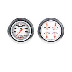 PartzBiz CM CT54VSW62 - Velocity Series White 1954-55 Chevy Truck Package w/ Speedtachular PartzBiz CM CT54VSW62 - Velocity Series White 1954-55 Chevy Truck Package w/ Speedtachular