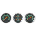 PartzBiz CM: GS03SLF-G-Stock Series Three Gauge Set PartzBiz CM: GS03SLF-G-Stock Series Three Gauge Set