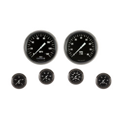 PartzBiz CM HR151SLF - Hot Rod Six Gauge Set 151