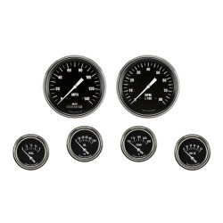 PartzBiz CM HR251SLF - Hot Rod Six Gauge Set 251
