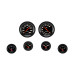 PartzBiz CM: VS01BBLF-Velocity Black Six Gauge Set 01 PartzBiz CM: VS01BBLF-Velocity Black Six Gauge Set 01