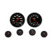 PartzBiz CM: VS151BBLF-Velocity Black Six Gauge Set 151 PartzBiz CM: VS151BBLF-Velocity Black Six Gauge Set 151
