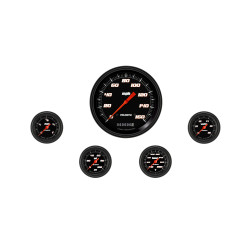 PartzBiz CM VS154BBLF - Velocity Black Five Gauge Set 154 PartzBiz CM VS154BBLF - Velocity Black Five Gauge Set 154
