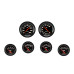 PartzBiz CM: VS201BBLF-Velocity Black Six Gauge Set 201 PartzBiz CM: VS201BBLF-Velocity Black Six Gauge Set 201