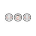 PartzBiz CM: VS34WBLF-Classic Instruments Velocity White Three Gauge Set PartzBiz CM: VS34WBLF-Classic Instruments Velocity White Three Gauge Set