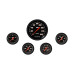 PartzBiz CM: VS354BBLF-Velocity Black Five Gauge Set 354