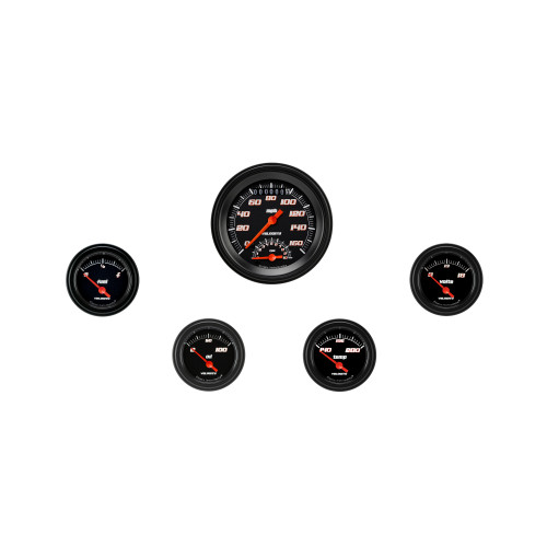 PartzBiz CM: VS365BBLF-Velocity Black Five Gauge Set 365 PartzBiz CM: VS365BBLF-Velocity Black Five Gauge Set 365