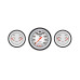 PartzBiz CM: VS61WBLF-Classic Instruments Velocity White Three Gauge Set PartzBiz CM: VS61WBLF-Classic Instruments Velocity White Three Gauge Set