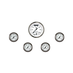 PartzBiz CM WH135SLF - White Hot Five Gauge Set 135 PartzBiz CM WH135SLF - White Hot Five Gauge Set 135