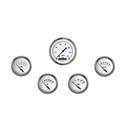 PartzBiz CM WH200SLF - White Hot Five Gauge Set 200 PartzBiz CM WH200SLF - White Hot Five Gauge Set 200