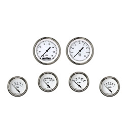 PartzBiz CM WH201SLF - White Hot Six Gauge Set 201 PartzBiz CM WH201SLF - White Hot Six Gauge Set 201