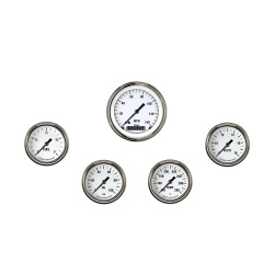 PartzBiz CM WH300SLF - White Hot Five Gauge Set 300 PartzBiz CM WH300SLF - White Hot Five Gauge Set 300