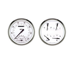 PartzBiz CM WH62SLF - White Hot Two Gauge Set 62 PartzBiz CM WH62SLF - White Hot Two Gauge Set 62