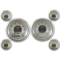 PartzBiz CM AN51SLC - Classic Instruments American Nickel 6 Gauge Set PartzBiz CM AN51SLC - Classic Instruments American Nickel 6 Gauge Set