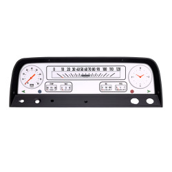 PartzBiz CM CT64W-LS - Classic Instruments Classic Truck Package White PartzBiz CM CT64W-LS - Classic Instruments Classic Truck Package White