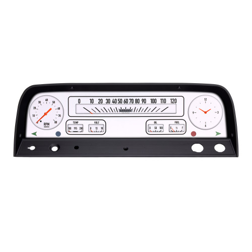 PartzBiz CM: CT64W-LS-Classic Instruments Classic Truck Package White PartzBiz CM: CT64W-LS-Classic Instruments Classic Truck Package White