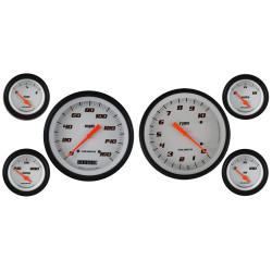 PartzBiz CM VS51WBLF - Classic Instruments Velocity White Six Gauge Set PartzBiz CM VS51WBLF - Classic Instruments Velocity White Six Gauge Set