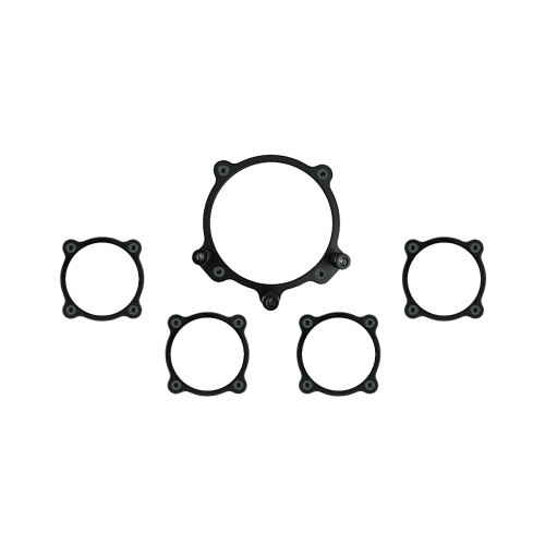 PartzBiz CM: BZMA5GS-Moal Bomber 5-gauge Trim Bezel Set PartzBiz CM: BZMA5GS-Moal Bomber 5-gauge Trim Bezel Set