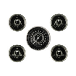 PartzBiz CM V8SR00SHC - Classic Instruments V8 Speedster Six Gauge Set PartzBiz CM V8SR00SHC - Classic Instruments V8 Speedster Six Gauge Set