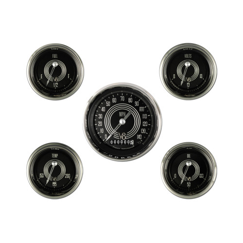 PartzBiz CM: V8SR00SHC-Classic Instruments V8 Speedster Six Gauge Set PartzBiz CM: V8SR00SHC-Classic Instruments V8 Speedster Six Gauge Set