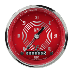 PartzBiz CM LSV8RS - V8 Red Steelie 3 3/8 PartzBiz CM LSV8RS - V8 Red Steelie 3 3/8