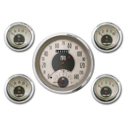 PartzBiz CM AN65SLC - Classic Instruments American Nickel 5 Gauge Set PartzBiz CM AN65SLC - Classic Instruments American Nickel 5 Gauge Set