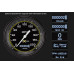 PartzBiz CM: AX05YBLF-AutoCross Yellow Four Gauge Set PartzBiz CM: AX05YBLF-AutoCross Yellow Four Gauge Set
