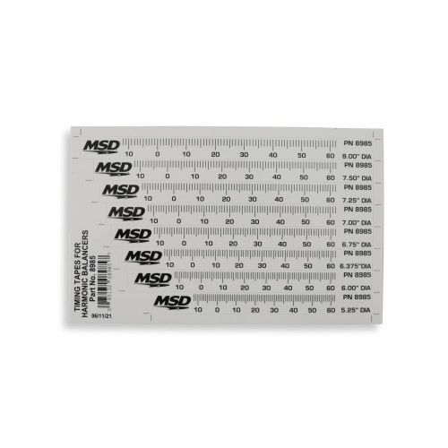 PartzBiz CM: 8985-MSD Timing Tape - Harmonic Balancer - 5.25 PartzBiz CM: 8985-MSD Timing Tape - Harmonic Balancer - 5.25