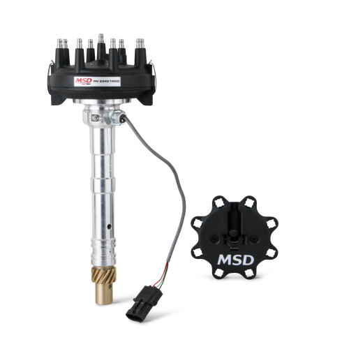 PartzBiz CM: 23401MSD-Chevy Crank Trigger Distributor with adjustable Cam Sync Pick-up PartzBiz CM: 23401MSD-Chevy Crank Trigger Distributor with adjustable Cam Sync Pick-up
