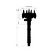 PartzBiz CM: 23401MSD-Chevy Crank Trigger Distributor with adjustable Cam Sync Pick-up PartzBiz CM: 23401MSD-Chevy Crank Trigger Distributor with adjustable Cam Sync Pick-up