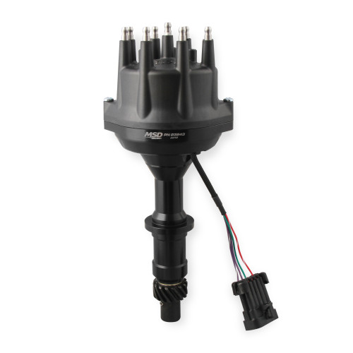 PartzBiz CM: 23843-MSD Black, Pontiac V8 Dual Sync Distributor PartzBiz CM: 23843-MSD Black, Pontiac V8 Dual Sync Distributor