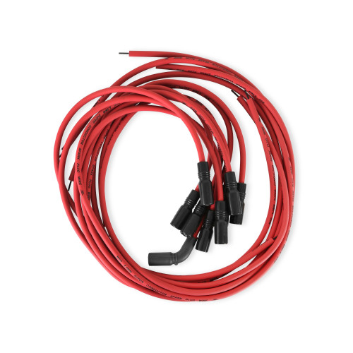 PartzBiz CM: 32129-Super Conductor Spark Plug Wire Set, Univ. Chevy LT1 w/straight boot PartzBiz CM: 32129-Super Conductor Spark Plug Wire Set, Univ. Chevy LT1 w/straight boot