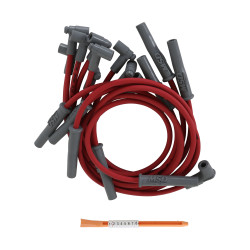 PartzBiz CM 32189 - Super Conductor Spark Plug Wire Set, Dodge Ram, '94-'97, 318-360