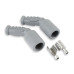 PartzBiz CM: 3304-LS1, 45 Degree Boots & Terminals, 2/Card PartzBiz CM: 3304-LS1, 45 Degree Boots & Terminals, 2/Card
