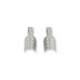 PartzBiz CM: 3304-LS1, 45 Degree Boots & Terminals, 2/Card PartzBiz CM: 3304-LS1, 45 Degree Boots & Terminals, 2/Card
