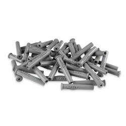 PartzBiz CM 34564 - Boots, Straight, Logo Gray Silicone, 50EA PartzBiz CM 34564 - Boots, Straight, Logo Gray Silicone, 50EA