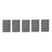 PartzBiz CM: 34564-Boots, Straight, Logo Gray Silicone, 50EA PartzBiz CM: 34564-Boots, Straight, Logo Gray Silicone, 50EA