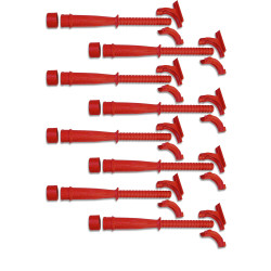 PartzBiz CM 34759 - Hemi Tube, Replacement, 8, Red PartzBiz CM 34759 - Hemi Tube, Replacement, 8, Red