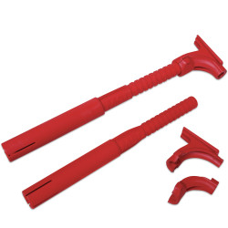 PartzBiz CM 3476 - Pro Stock Hemi Tubes, Red, 8 Qty PartzBiz CM 3476 - Pro Stock Hemi Tubes, Red, 8 Qty